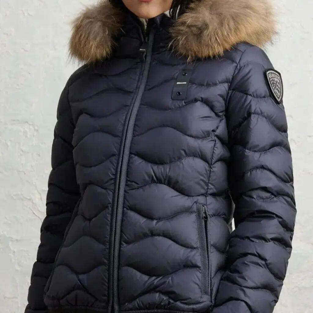 Jaqueta Blauer Modelo Aldie Cor Azul 3/5