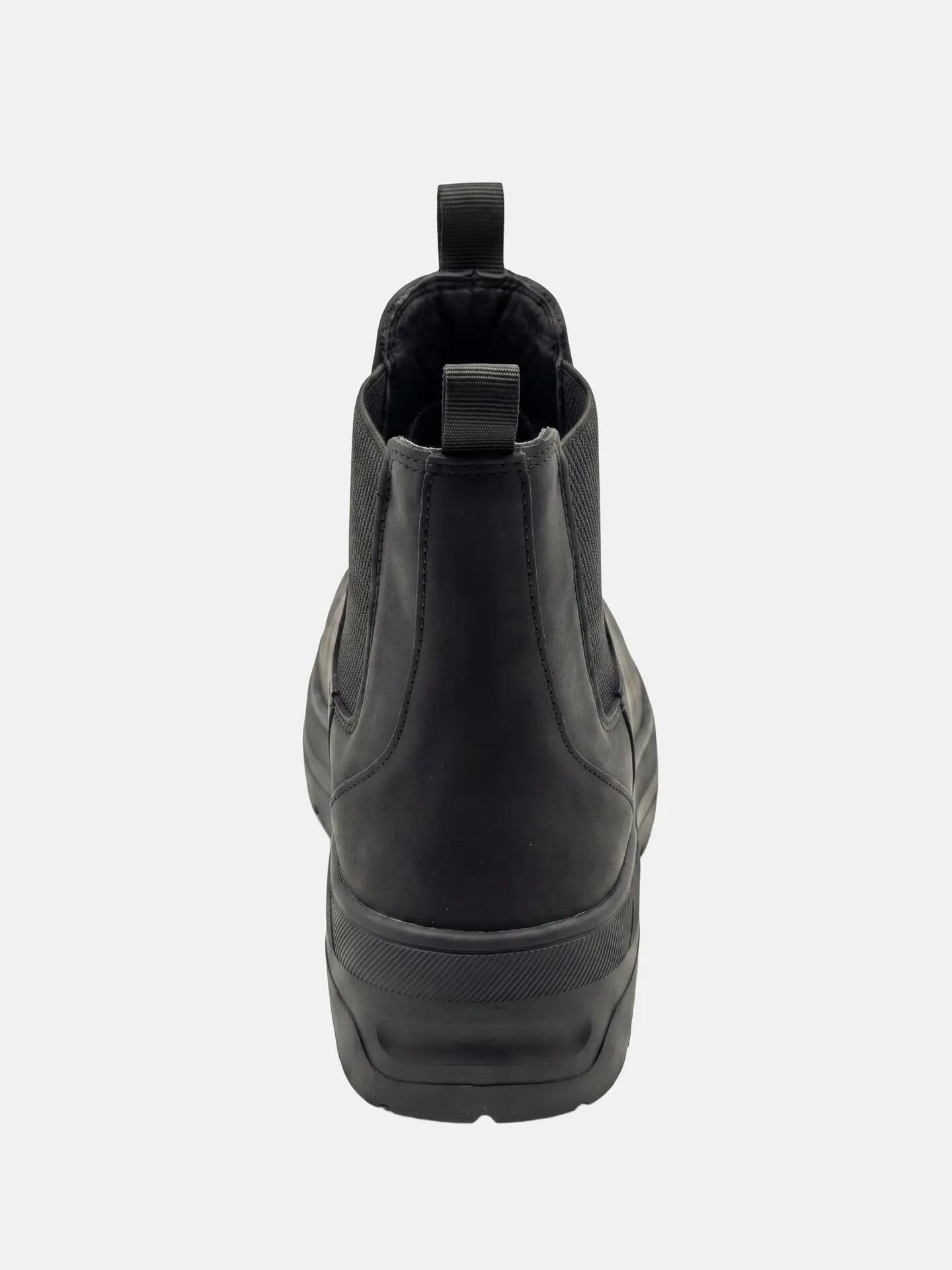 Stivali Chelsea donna platform nero misto PU poliestere - Napapijri 3/7