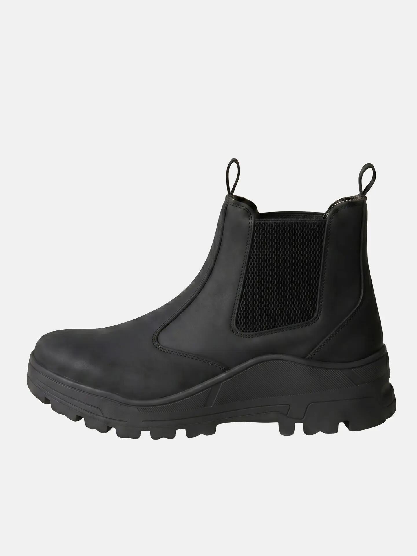 Stivali Chelsea donna platform nero misto PU poliestere - Napapijri 2/7