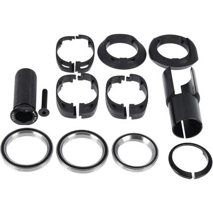Merida Spacer Kit TEAM SL 1P 1 1/8 inch Zwart - compleet cockpit-spacer-s...