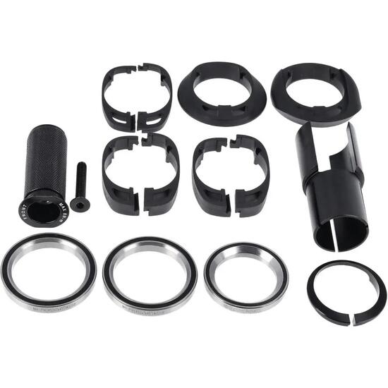 Merida Spacer Kit TEAM SL 1P 1 1/8 inch Zwart - compleet cockpit-spacer-s...
