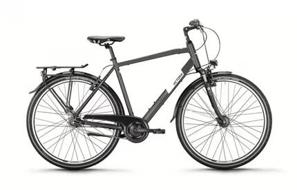 VICTORIA Vélo de trekking "TREQANA 1" (#1), cadre diamant, 28", gris carbonite,