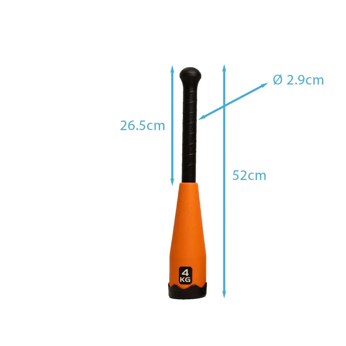 Muscle Power Clubbell CPU 4 kg MP4006CP 2/4