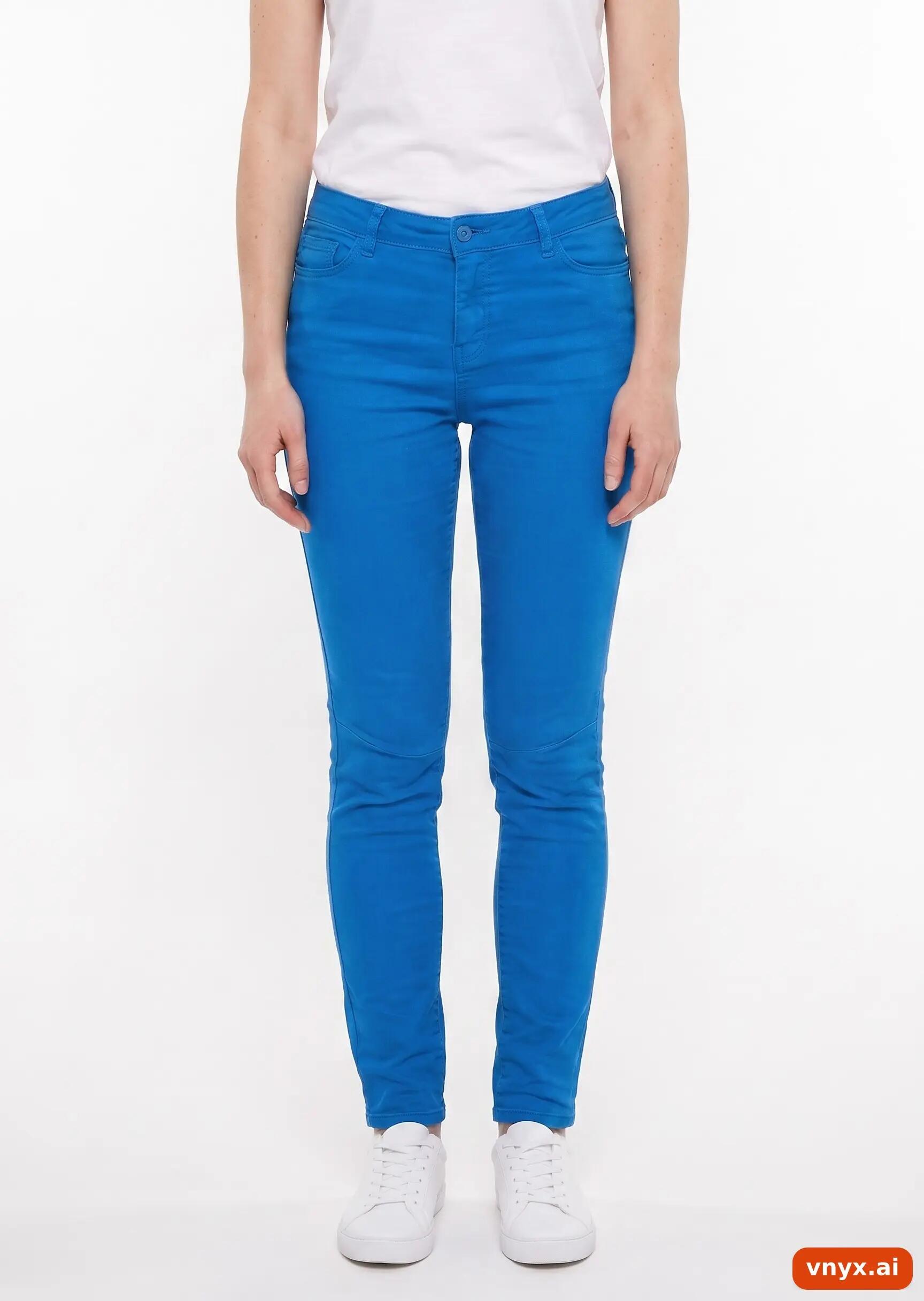Second Life - Vintage VERO MODA Cobalt Blue Jeans Women W29 /L32 5/6