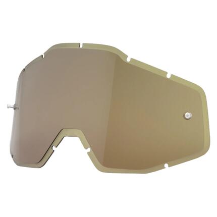 100% Injected Lens HD anti-fog unis olive - champ de vision clair et sans buée