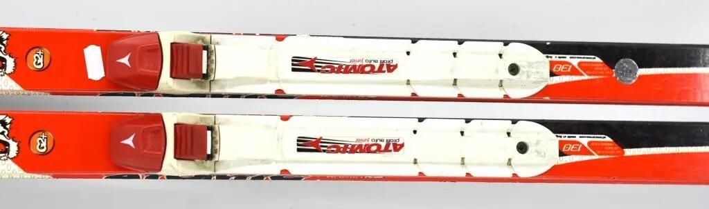 Second life - Narty biegowe Atomic Ski Tiger 130 cm - stan dobry 4/10