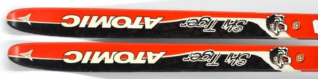 Second life - Narty biegowe Atomic Ski Tiger 130 cm - stan dobry 3/10