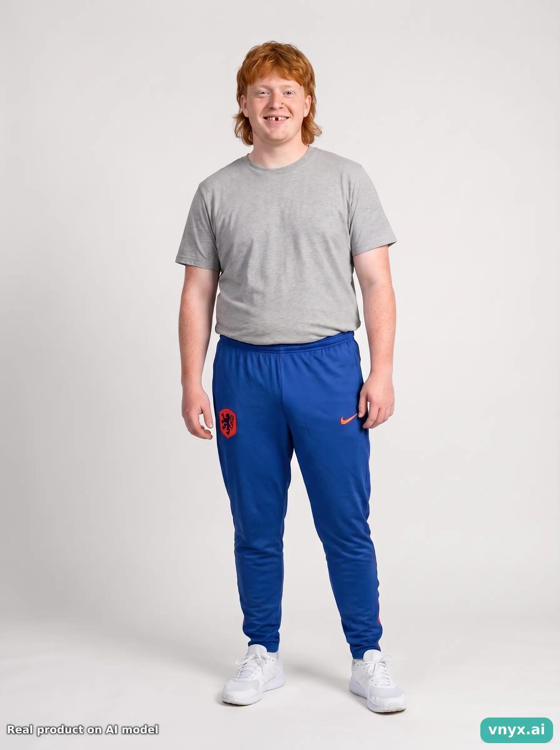 Second Life - Vintage Nike Blue Joggers Men L 6/6