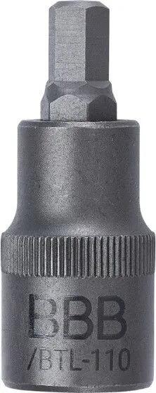BBB Inbussleutel HexPlug 8 mm 1/2 inch 8 mm zilver 2/2