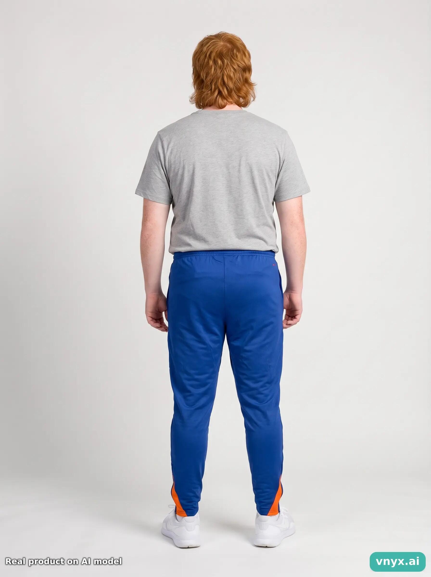 Second Life - Vintage Nike Blue Joggers Men L 5/6