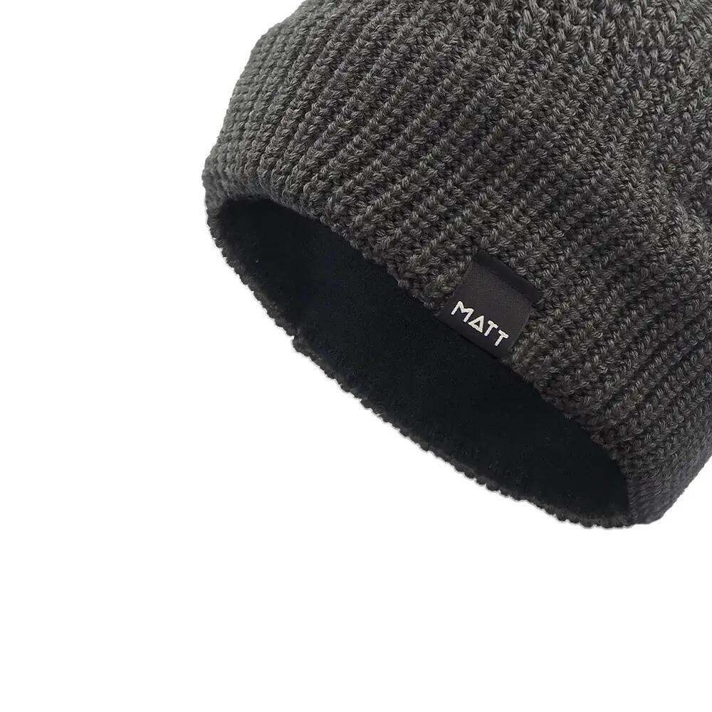 copy of Matt beanie MattWarm - One Size - Merino wool - Black 2/2
