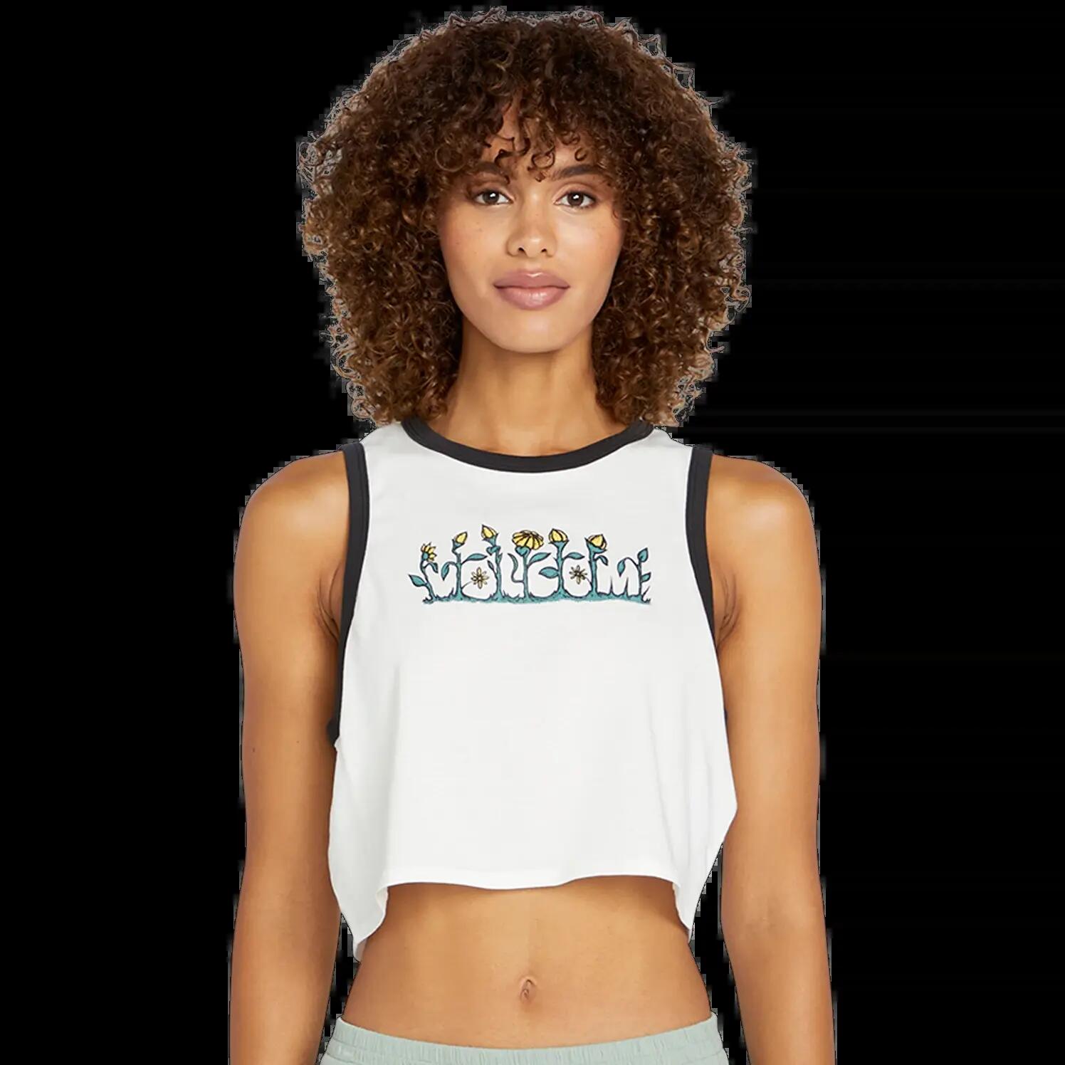 Volcom Fun Fever Star Tanktop Weiß 1/3