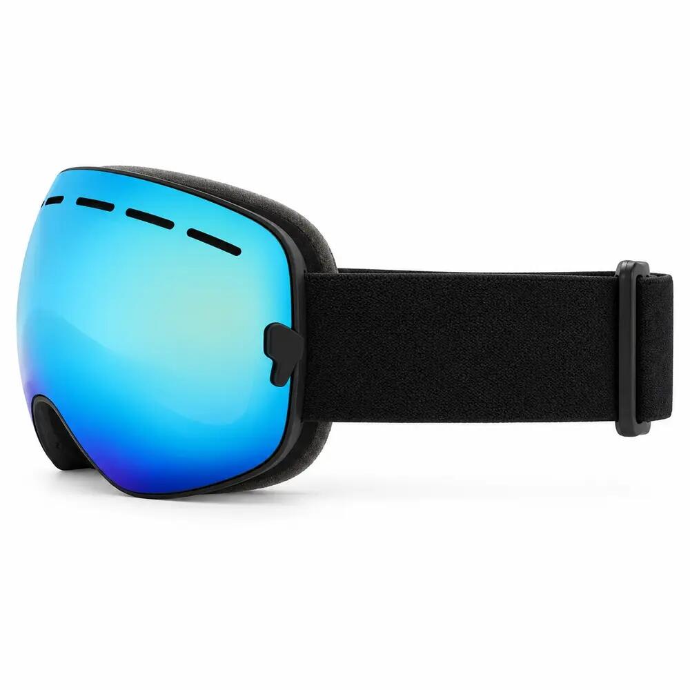 Maschera da Sci e Snowboard Fluor 5108 Lente Blu Specchiata Unisex 3/3