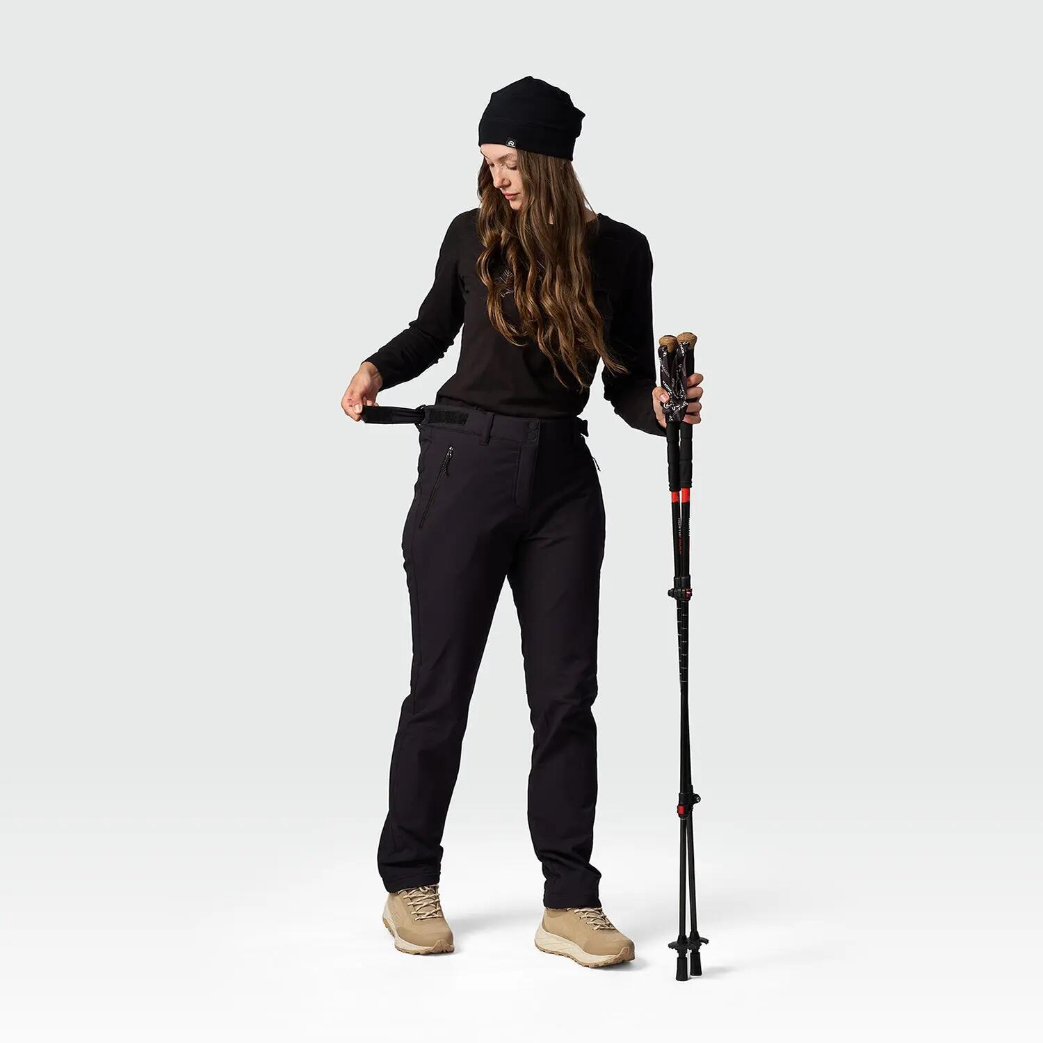 HILPPA dámské outdoorové kalhoty, regular fit, větruodolné 3/6