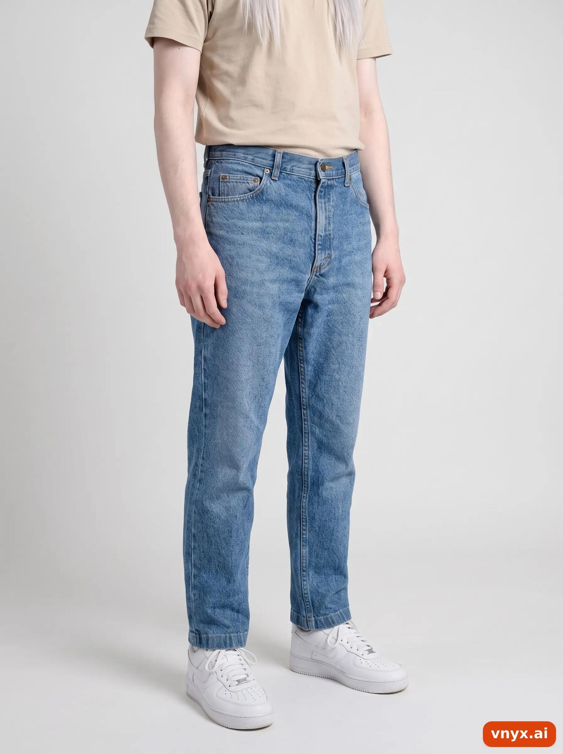Second Life - Vintage Lee Mid-Blue Jeans Men W31 L32 5/6