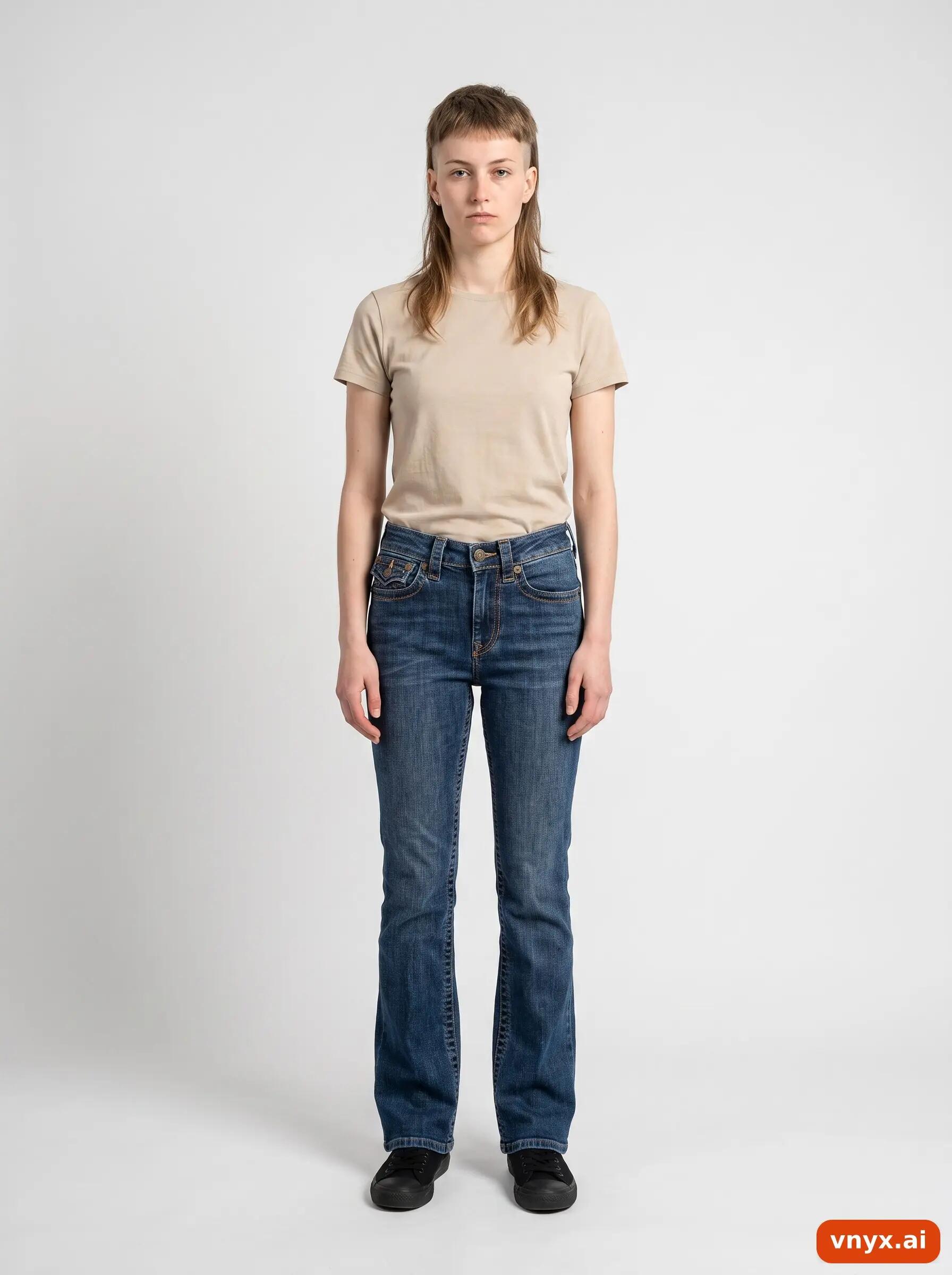 Second Life - Vintage True Religion Navy Jeans Women W25 3/6