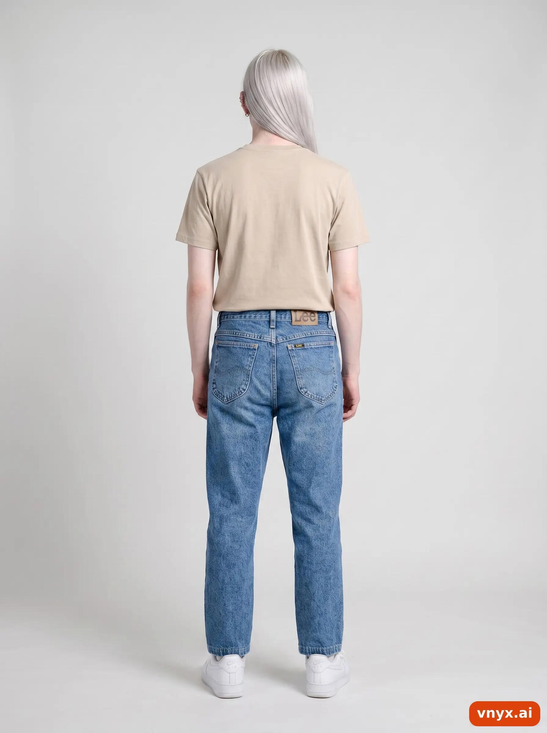 Second Life - Vintage Lee Mid-Blue Jeans Men W31 L32 4/6
