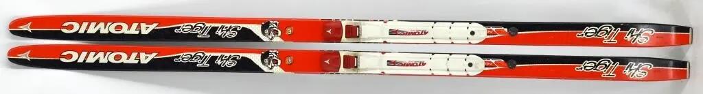 Second life - Narty biegowe Atomic Ski Tiger 140 cm - stan dobry 2/10
