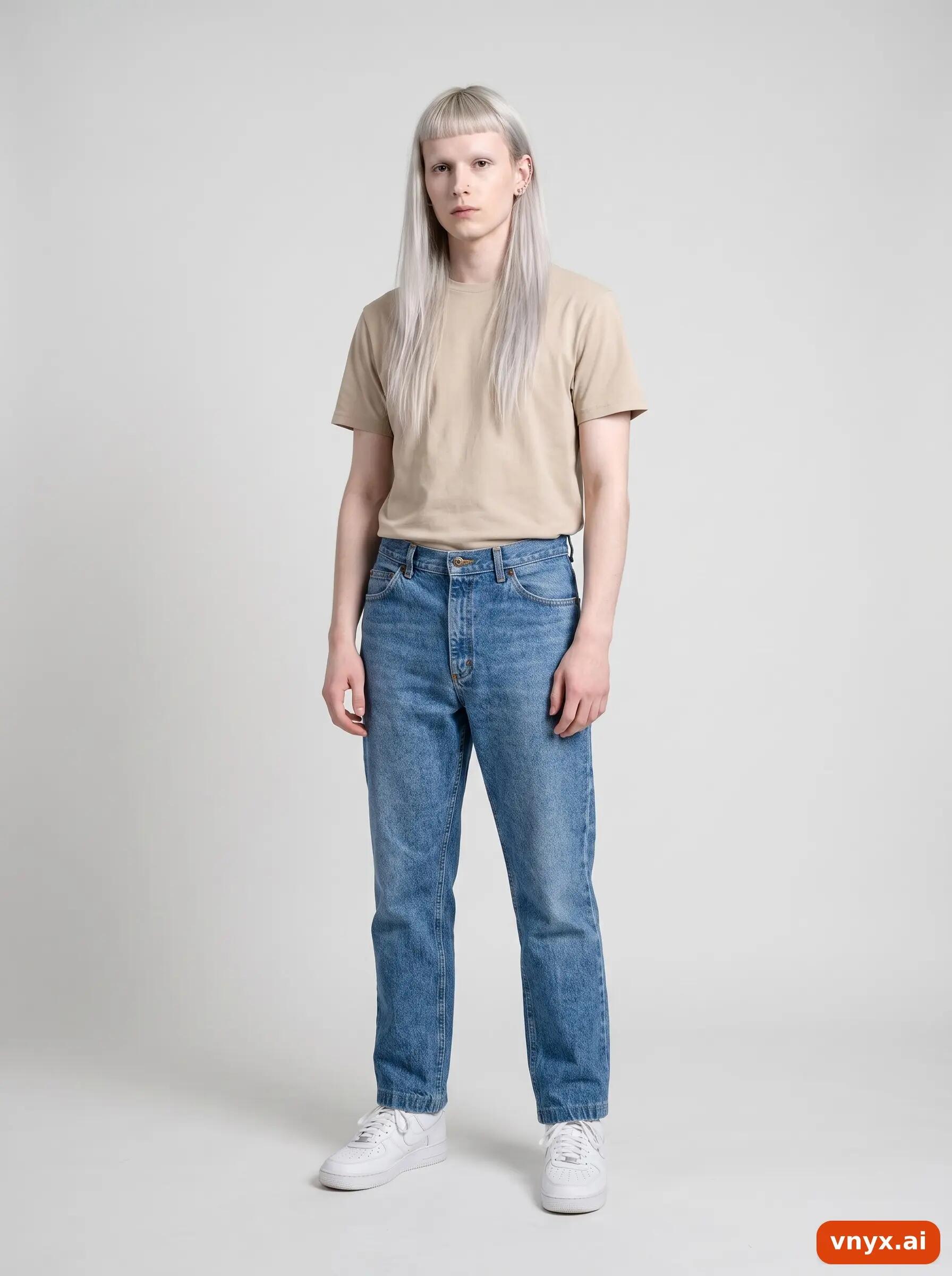 Second Life - Vintage Lee Mid-Blue Jeans Men W31 L32 3/6