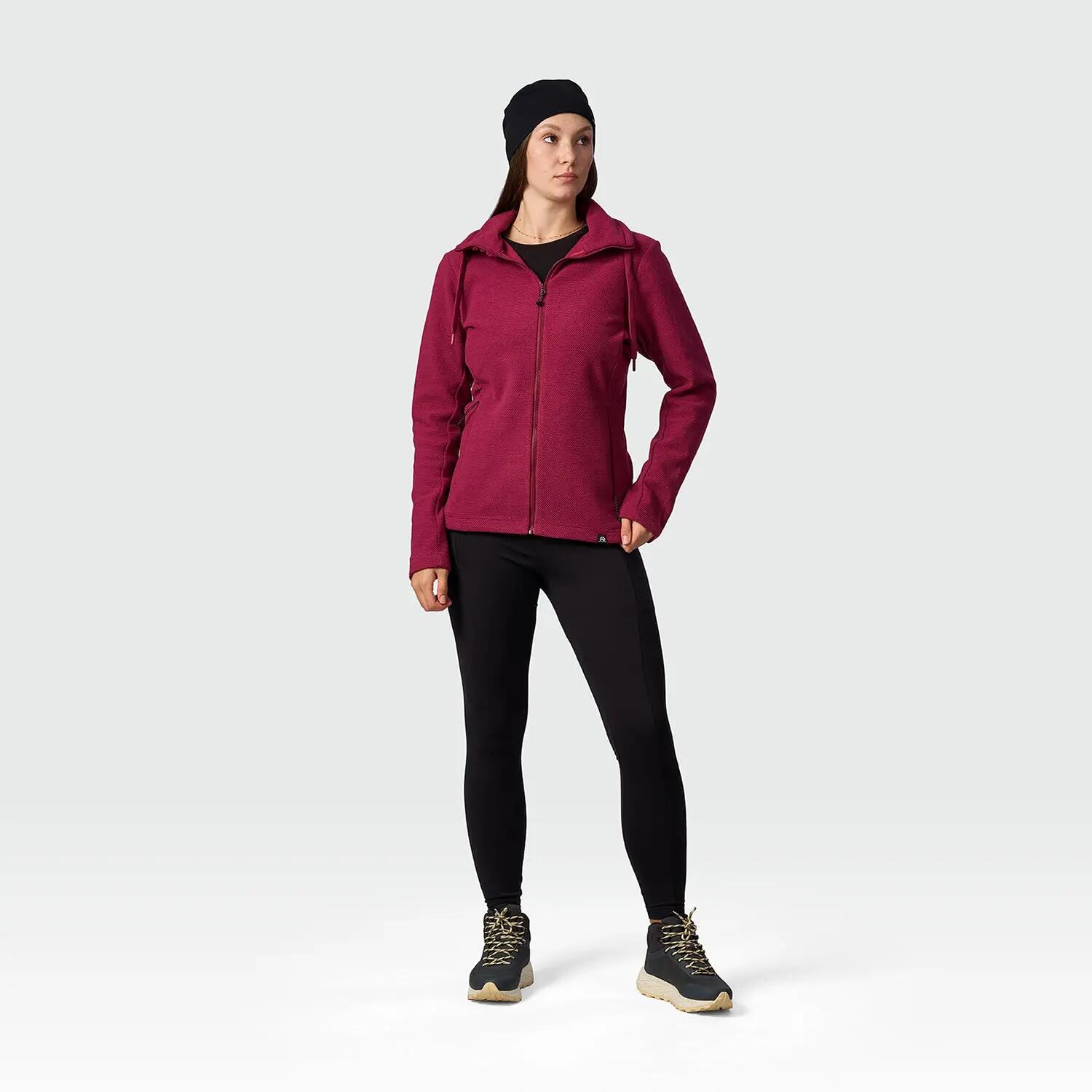 IZEBEL dámský outdoorový fleece svetr, střední vrstva 3/6
