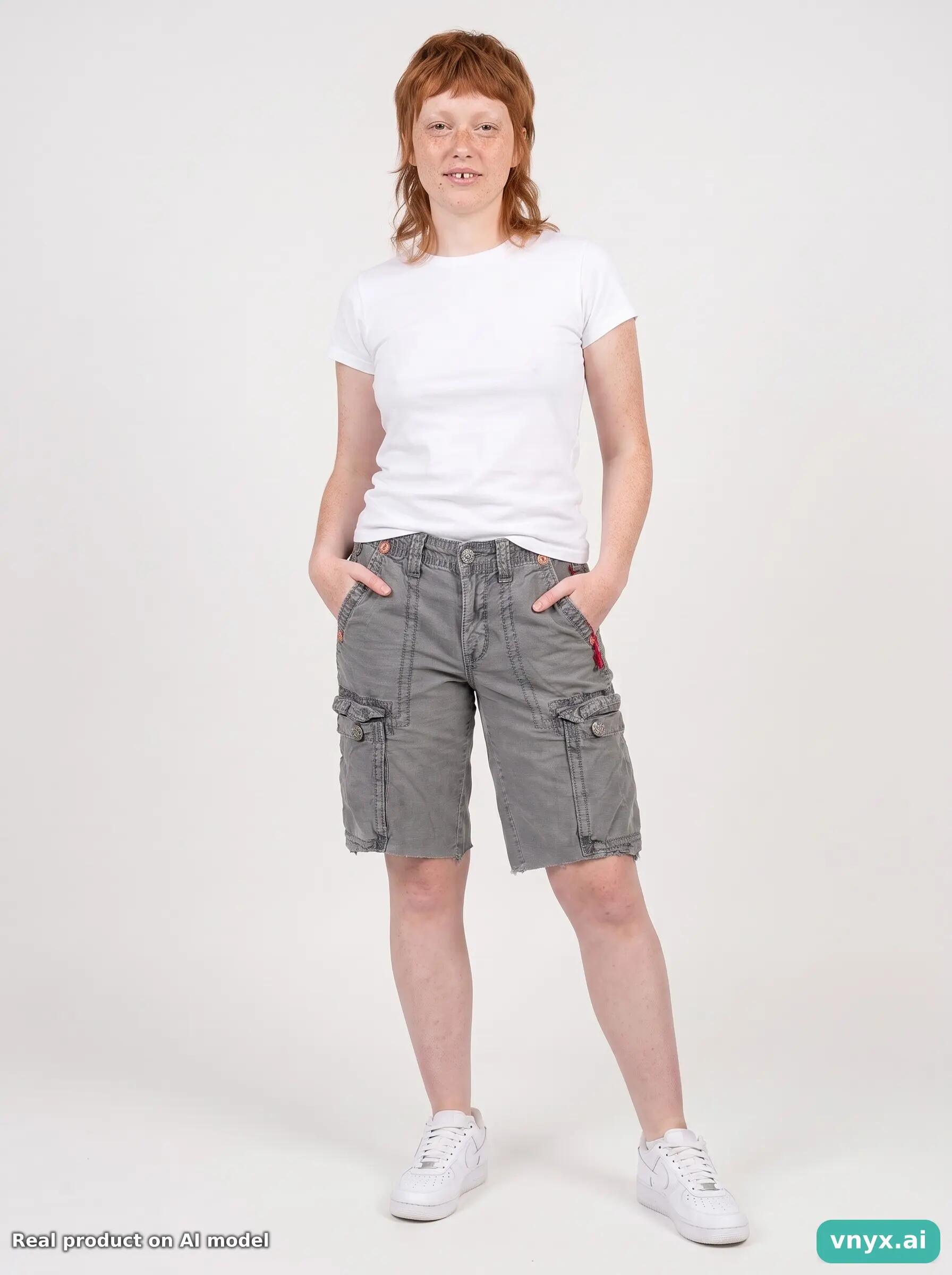 Second Life - Vintage True Religion Charcoal Shorts Women W23 5/6