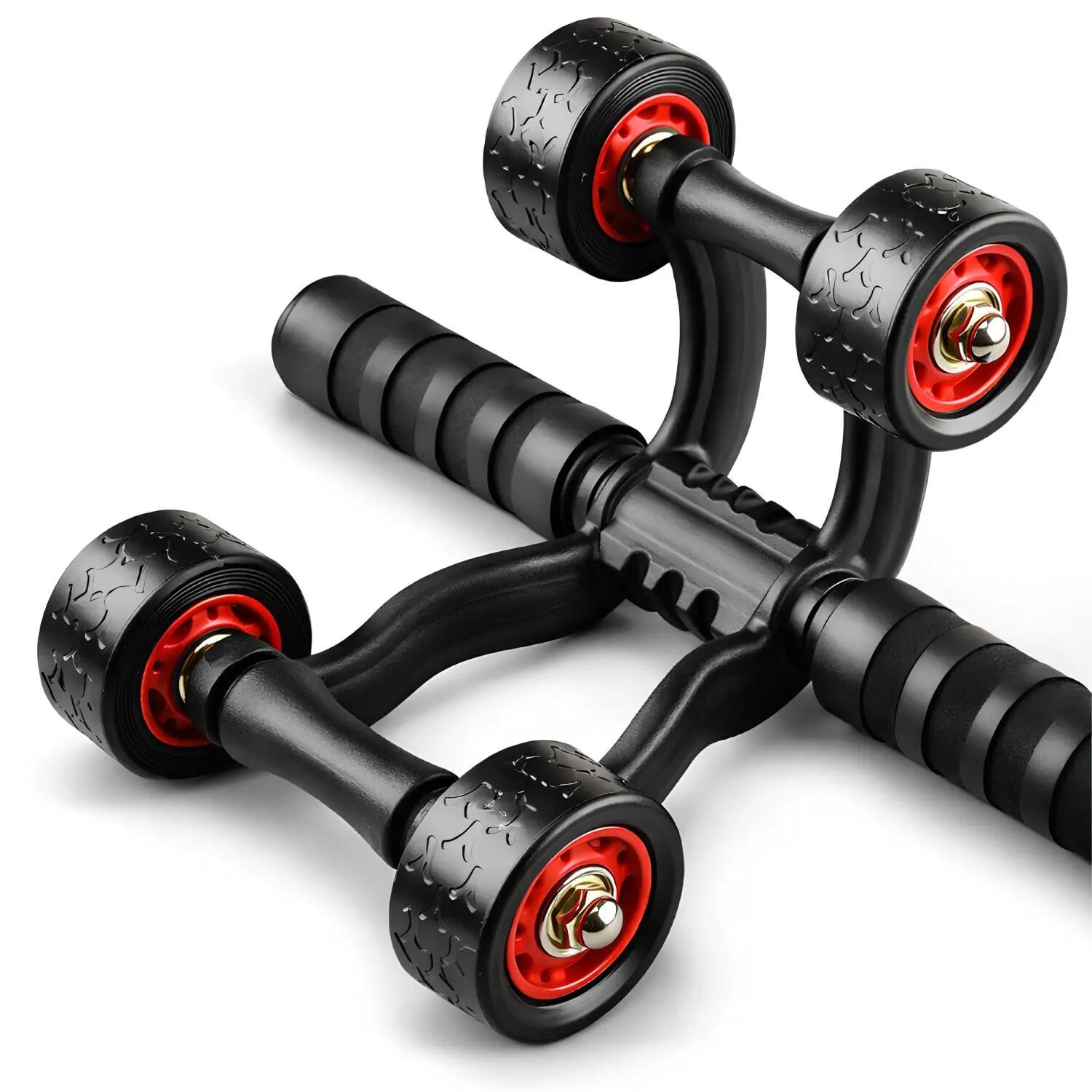 AB Wheel Roller - 4 Ruote | Attrezzo per Addominali 3/6