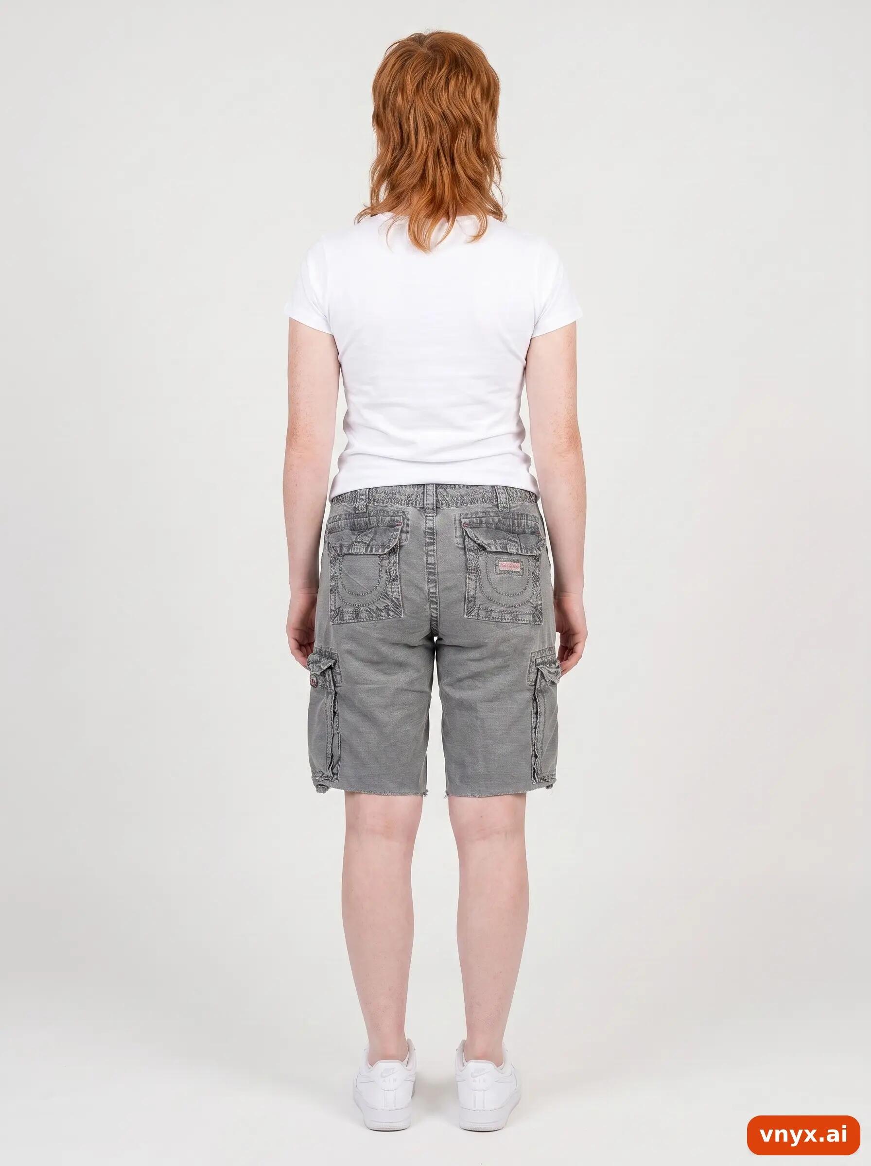 Second Life - Vintage True Religion Charcoal Shorts Women W23 4/6