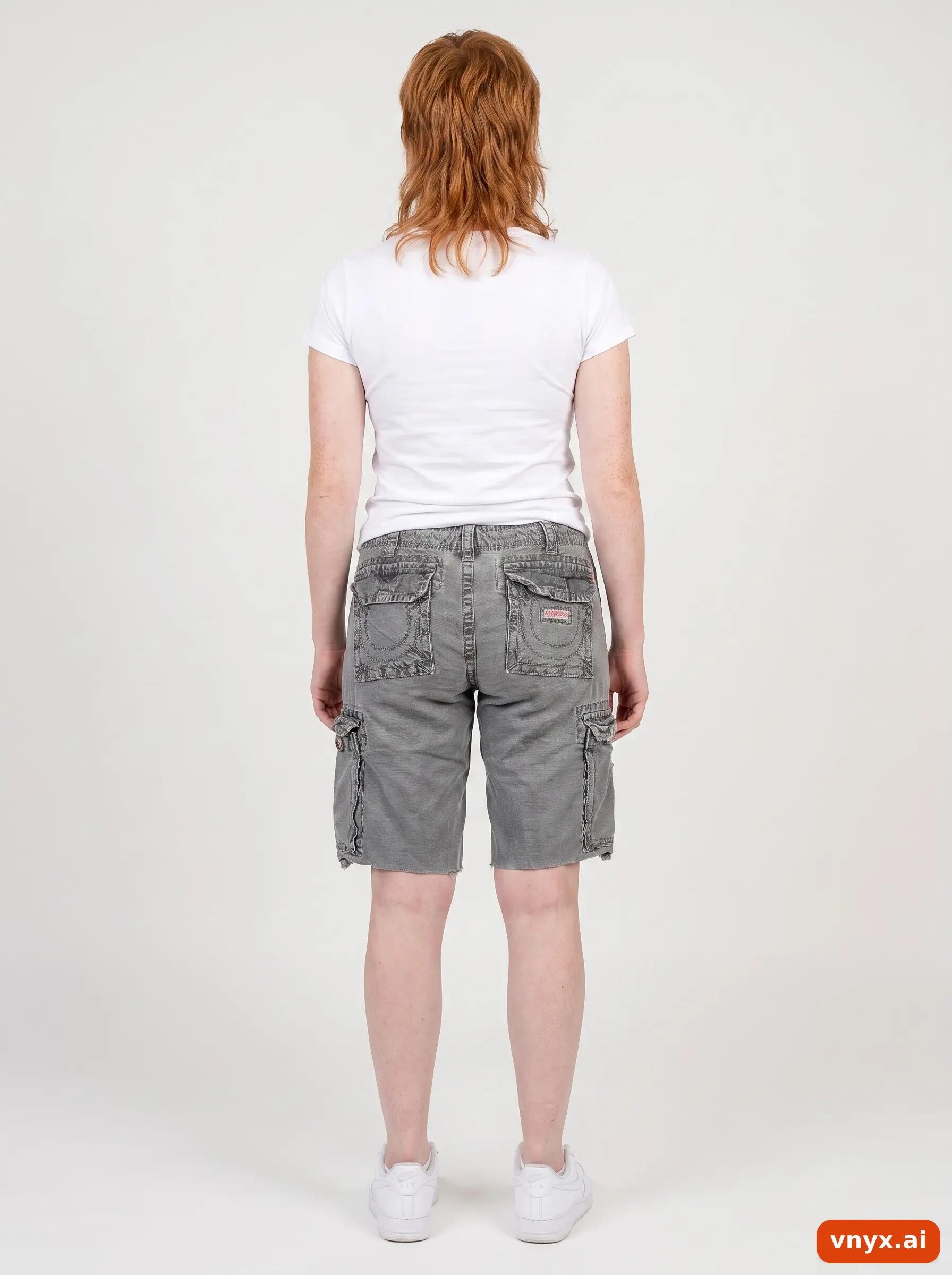 Second Life - Vintage True Religion Charcoal Shorts Women W23 2/6
