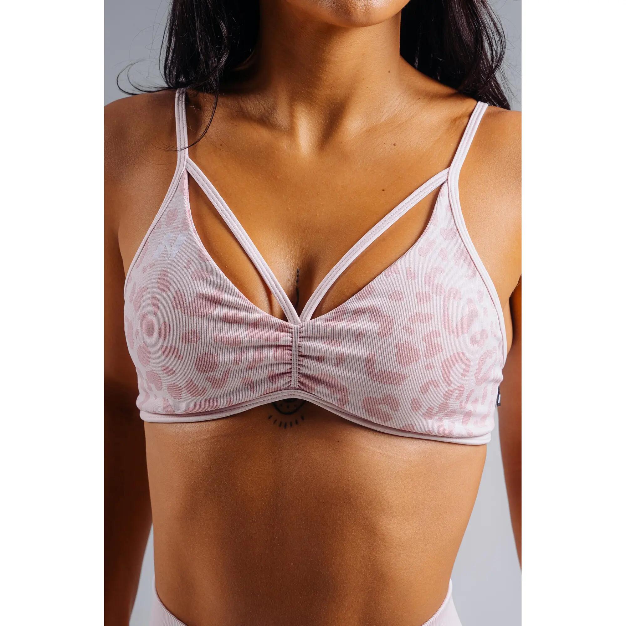 Sport-BH mit mittlerem Halt im Leopardenmuster PRIMAL 854 Pink Leopard 2/5