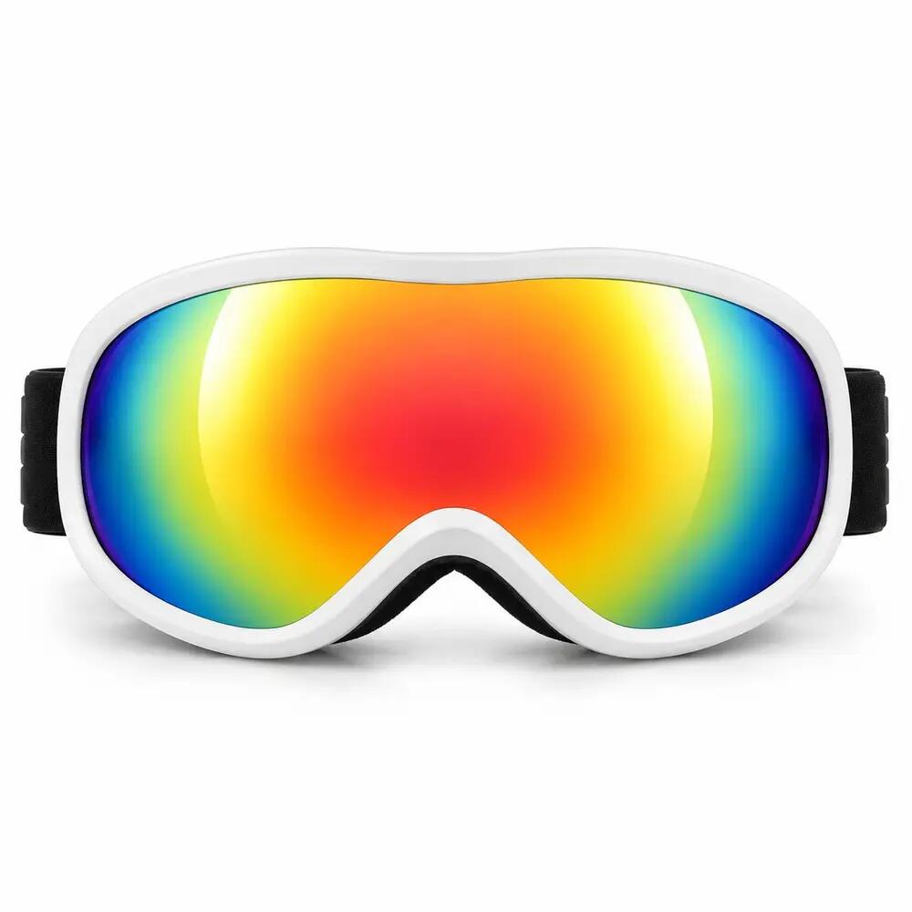 Maschera da Sci e Snowboard Fluor HX043 Lente Rossa Specchiata Unisex 2/3