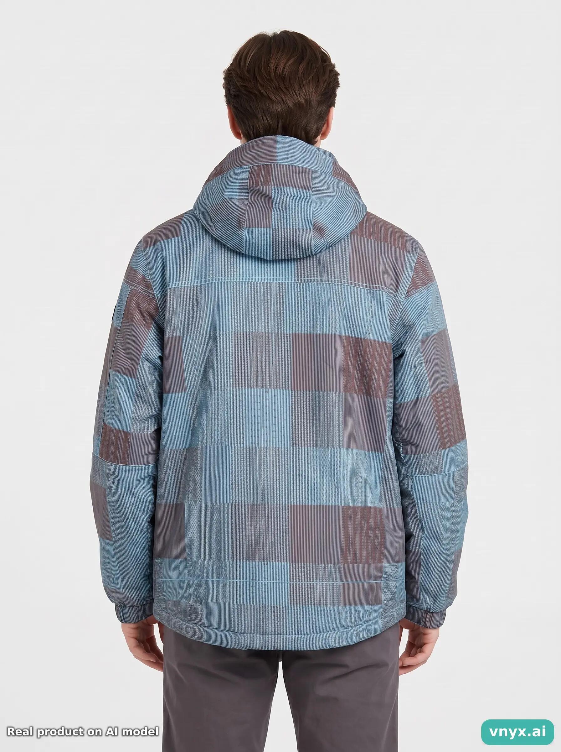 Second Life - Vintage Protest Blue-Grey Outdoor Jacket Men M 2/6