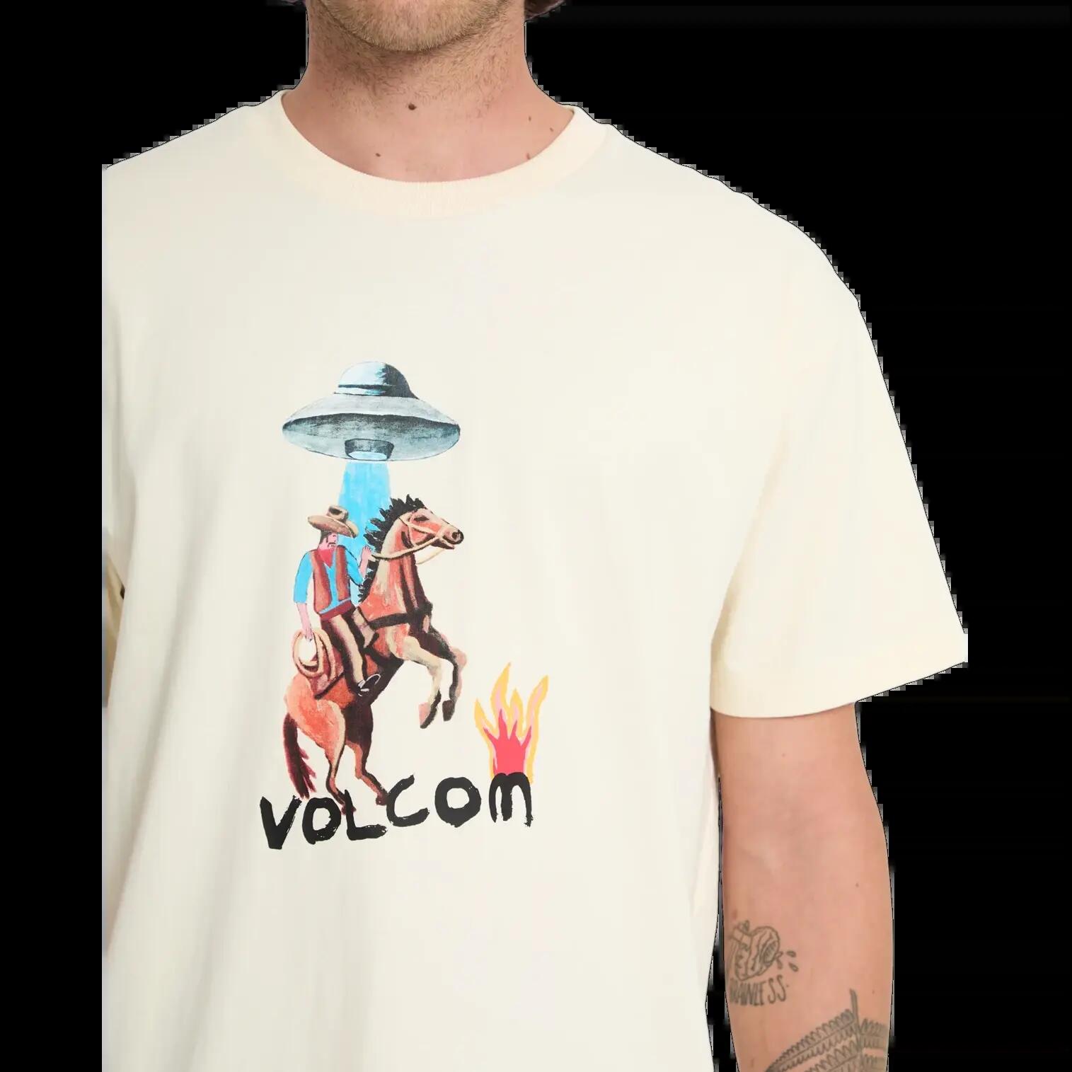 Maglietta Volcom FA MICKEY MASON 1 Bianco Sporco 4/5