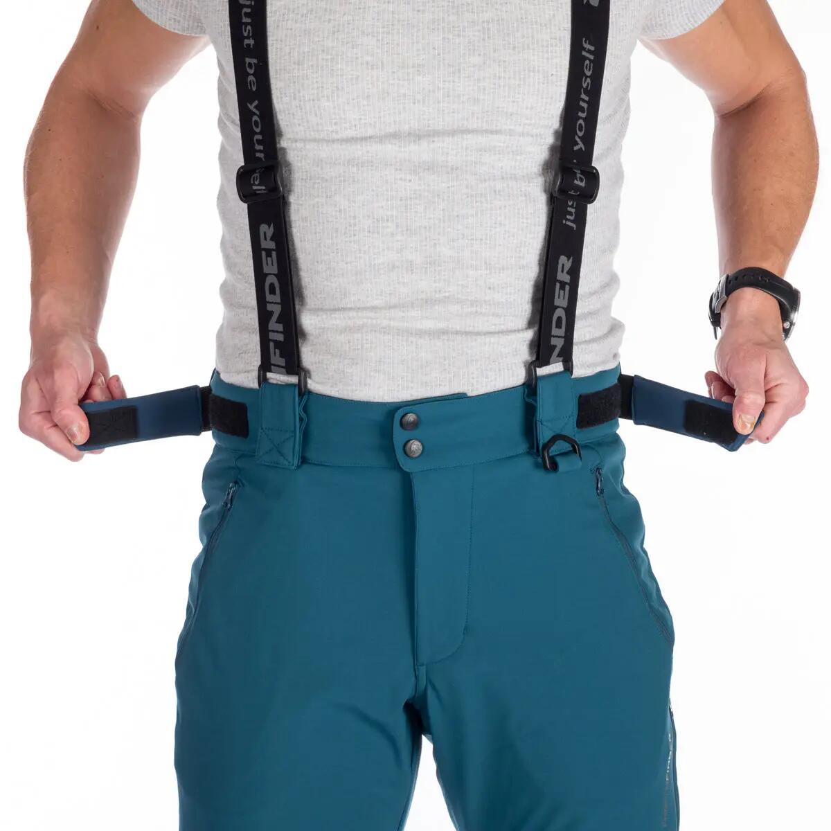 Pánské lyžařské softshellové kalhoty TED 6/11