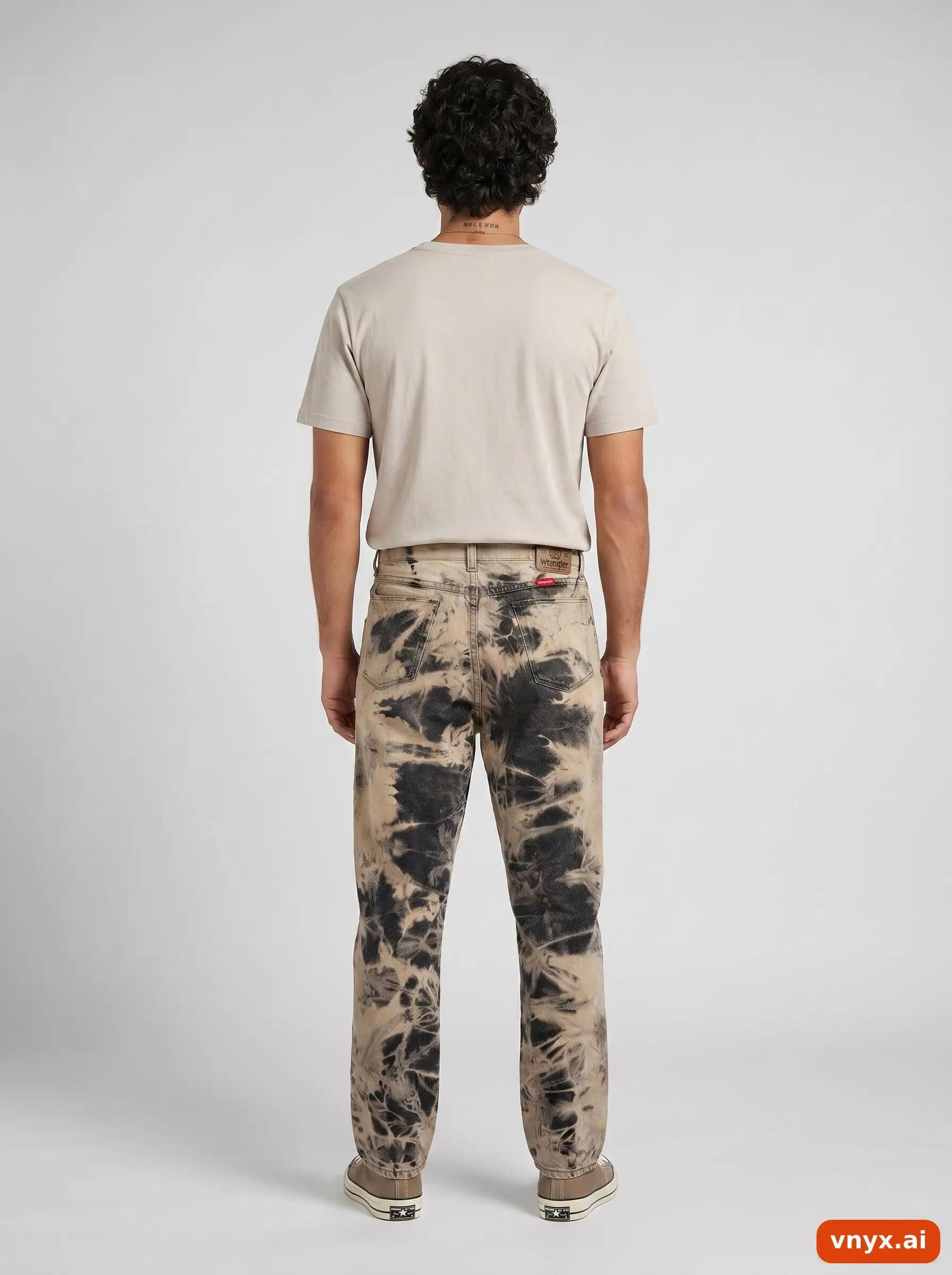 Second Life - Vintage Wrangler Beige Jeans Men W33 L32 4/6
