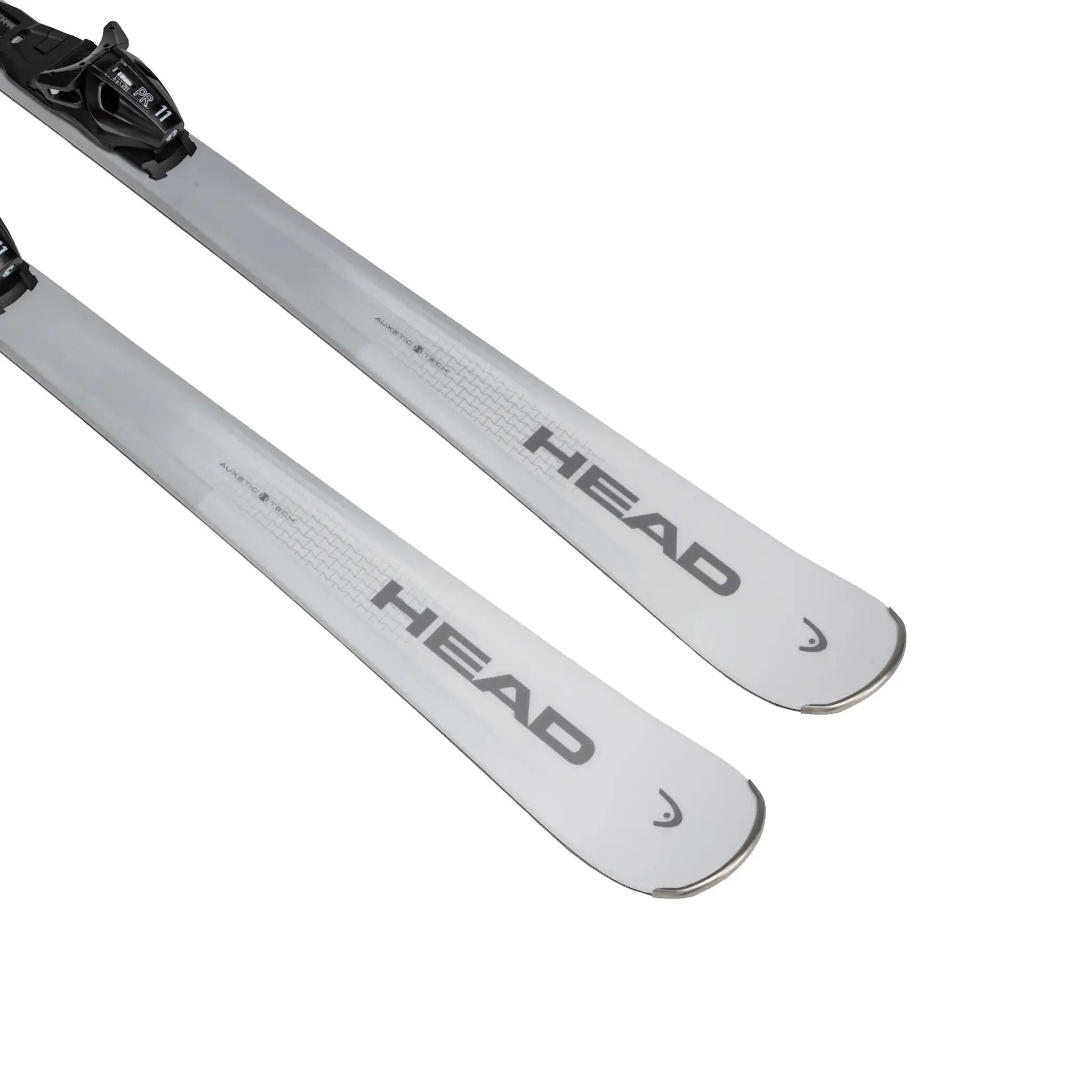 Ski Et Snowboards Unisexe - HEAD Discovery 70 Sport + PR11 - Grey/white 2/3