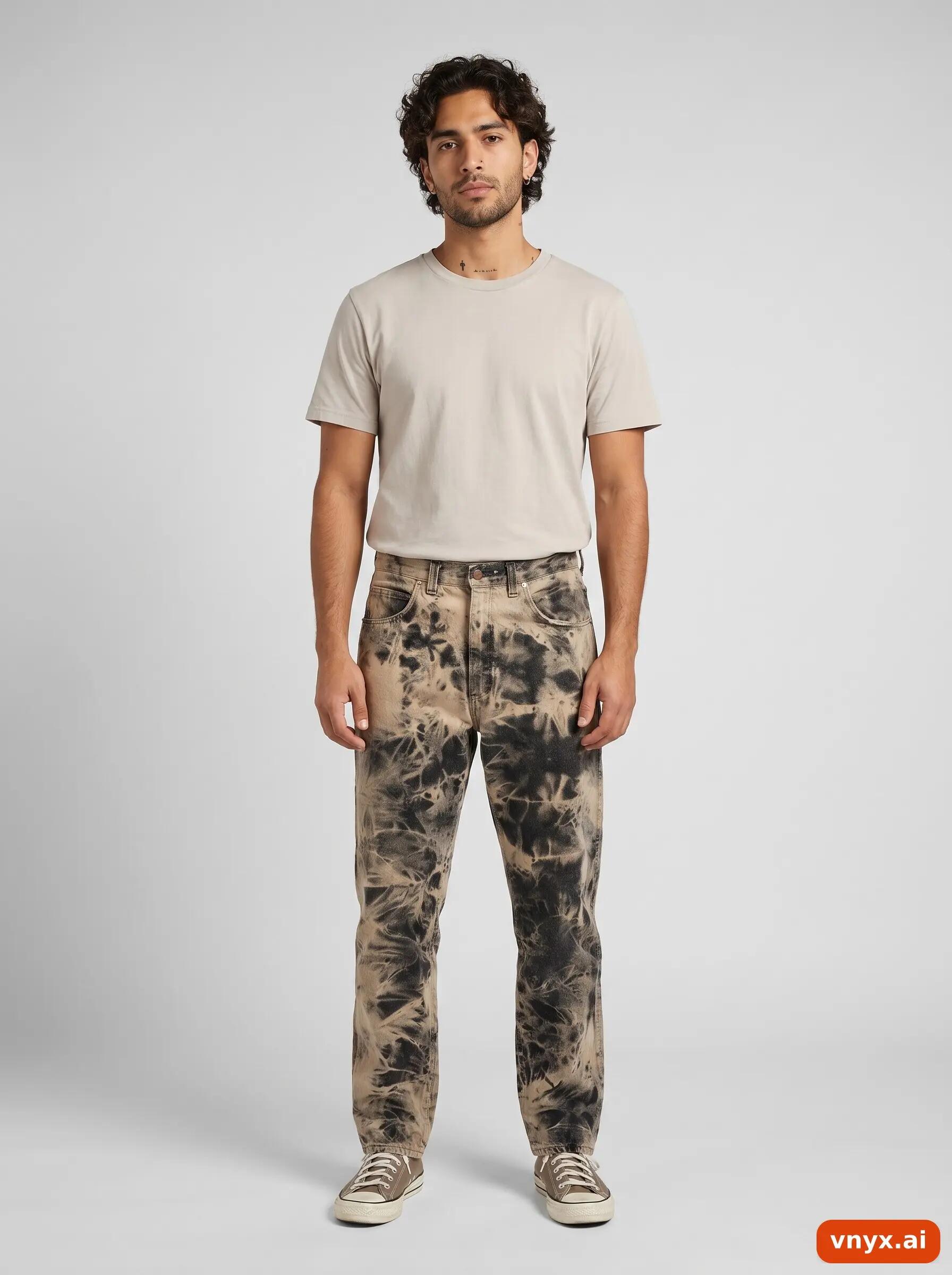 Second Life - Vintage Wrangler Beige Jeans Men W33 L32 3/6