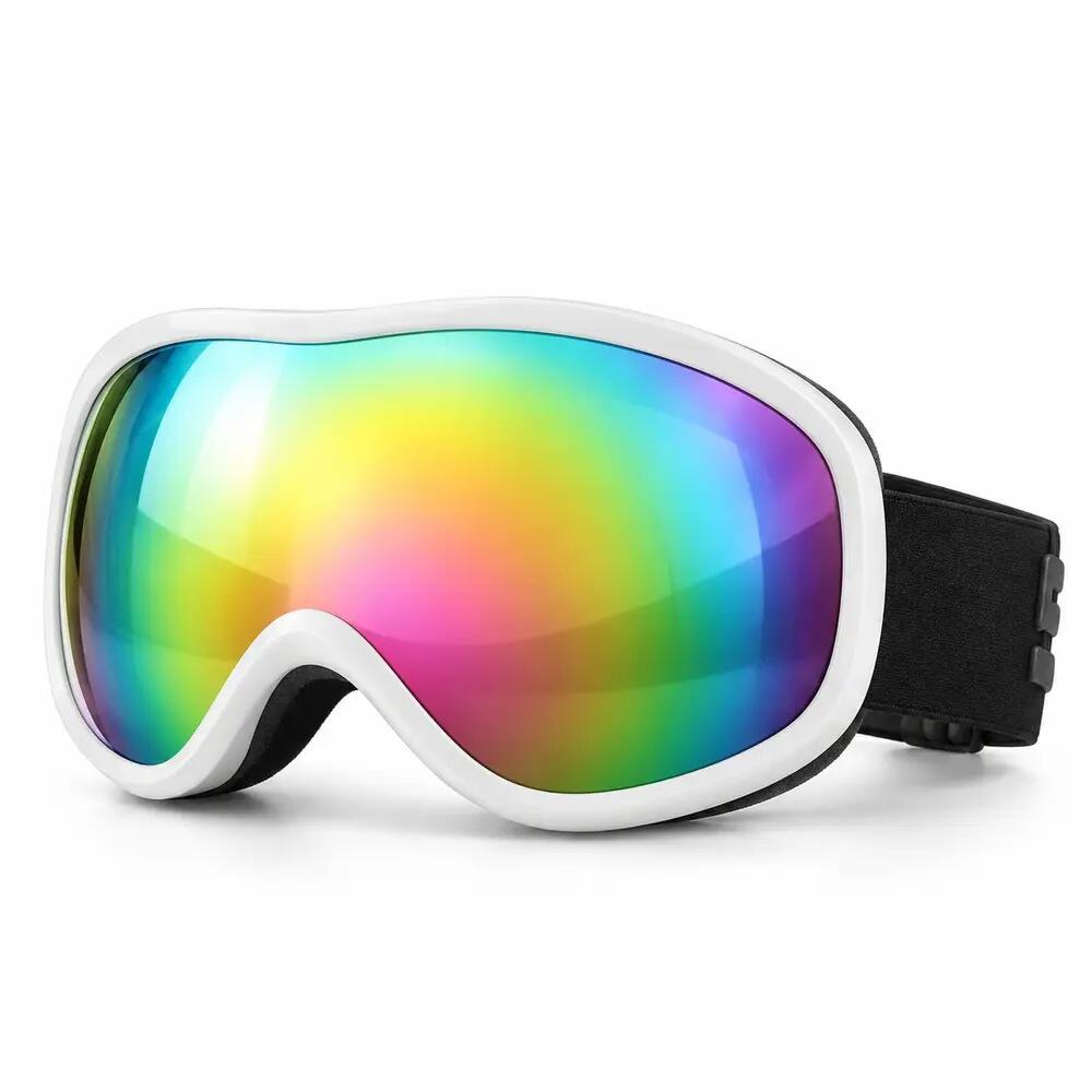 Lyžiarske a Snowboardové Okuliare Fluor HX043 Ružový Zrkadlový Zorník Unisex