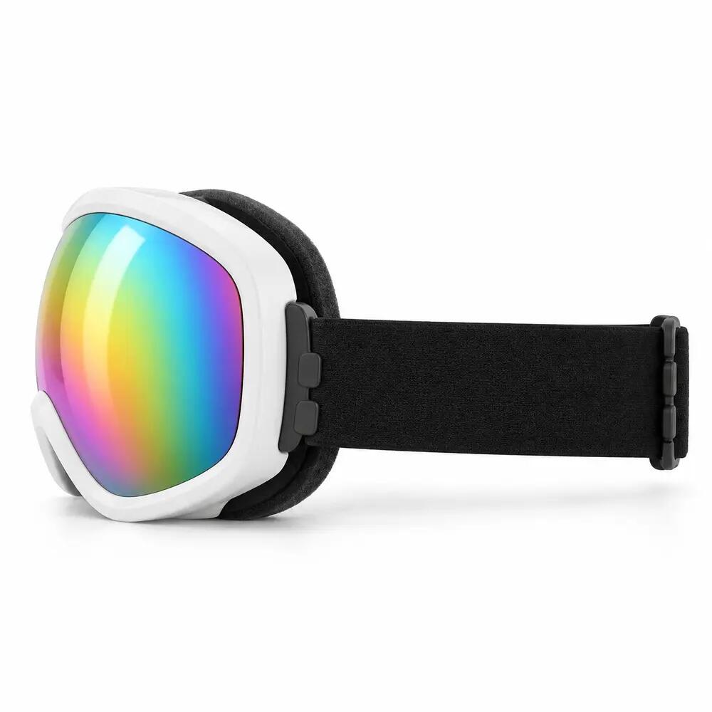 Maschera da Sci e Snowboard Fluor HX043 Lente Rosa Specchiata Unisex 3/3