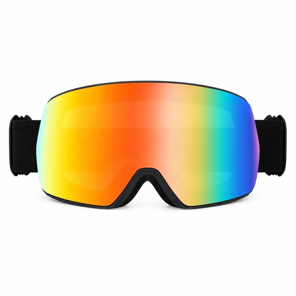 Maschera da Sci e Snowboard Fluor HX035 Lente Rossa Specchiata Unisex 2/3