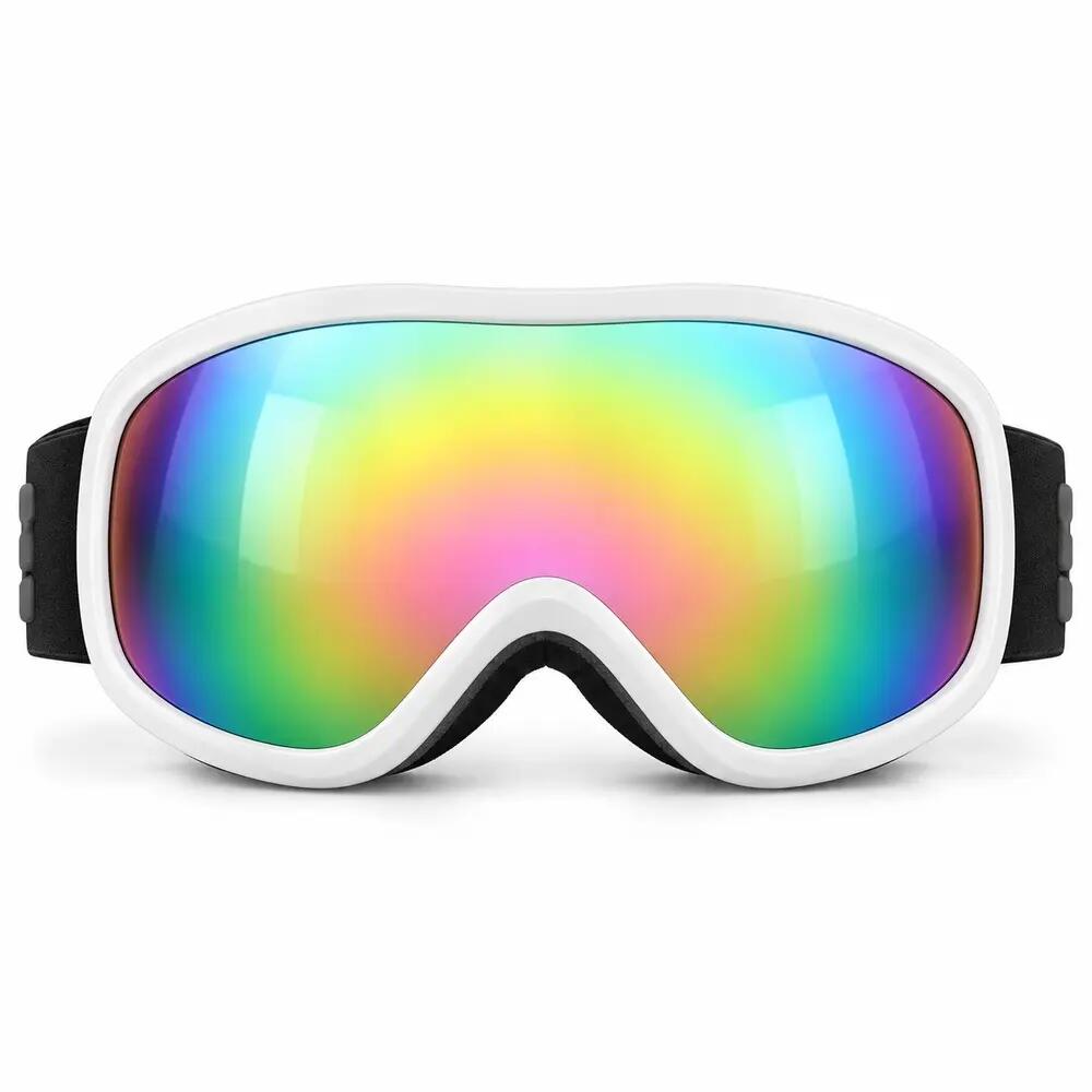 Maschera da Sci e Snowboard Fluor HX043 Lente Rosa Specchiata Unisex 2/3