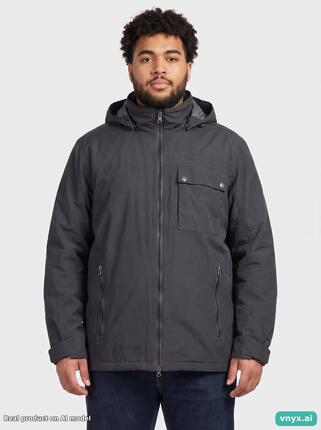 Second Life - Vintage Jack Wolfskin Dark Grey Jacket Men XL