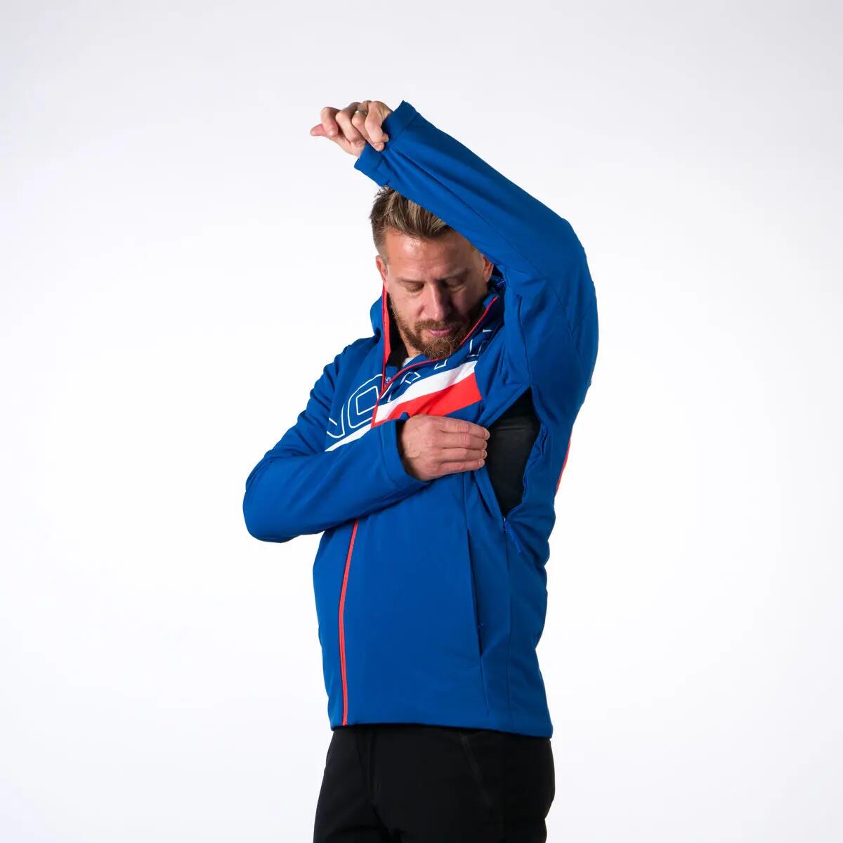 Pánská trendová lyžařská zateplená bunda s plnou výbavou softshell 3L NATHAN 8/12