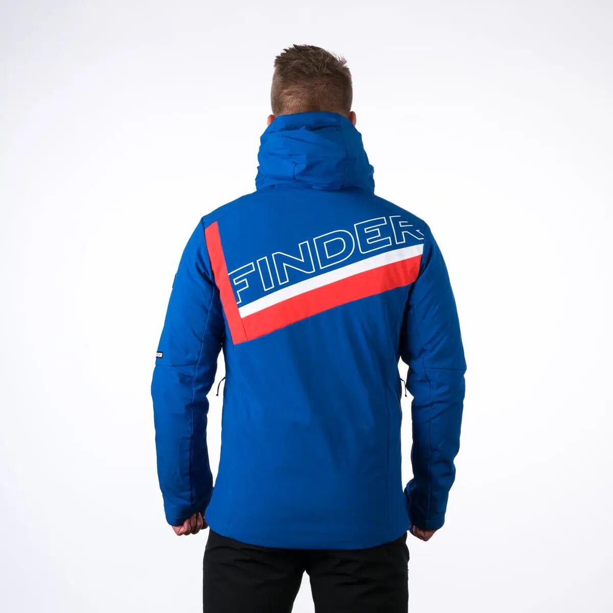 Pánská trendová lyžařská zateplená bunda s plnou výbavou softshell 3L NATHAN 4/12