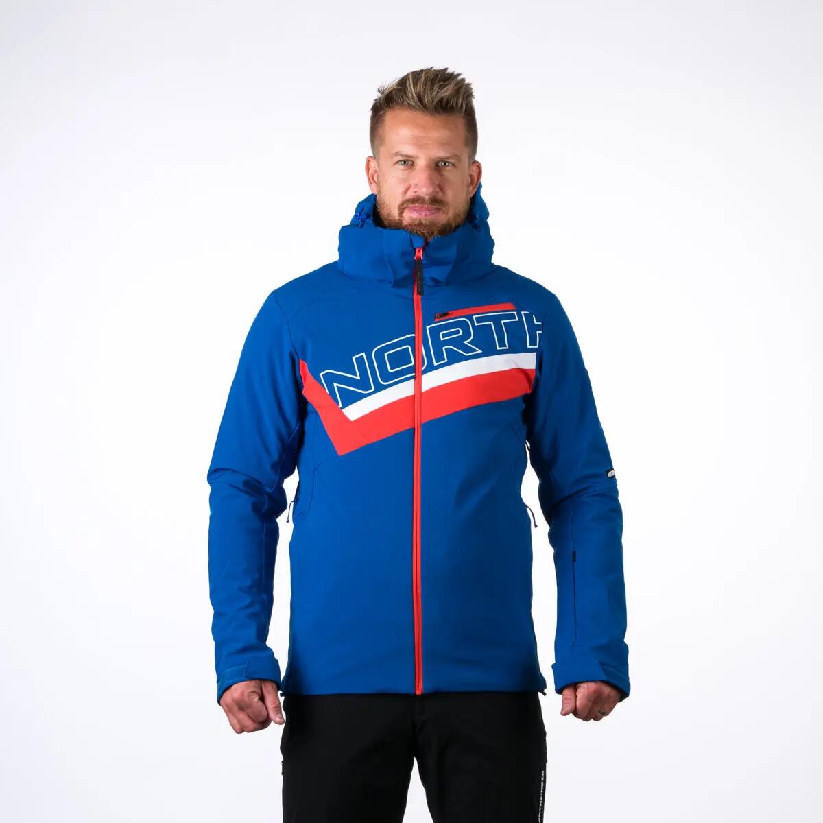 Pánská trendová lyžařská zateplená bunda s plnou výbavou softshell 3L NATHAN 2/12