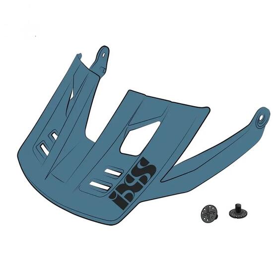 IXS Sports Division iXS Visor + Pins Trigger FF M/L Ocean - Ersatzvisier für ...
