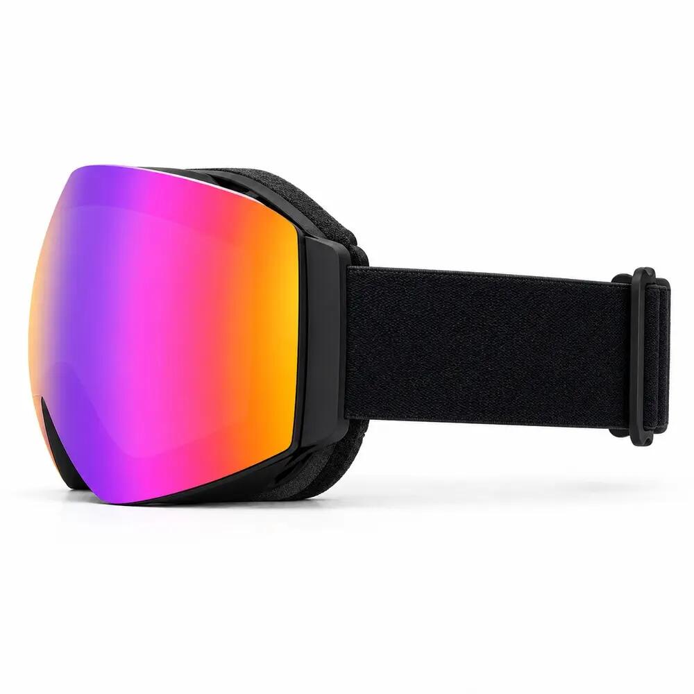 Maschera da Sci e Snowboard Fluor HX049 Lente Ribaltabile Viola Unisex 5/5
