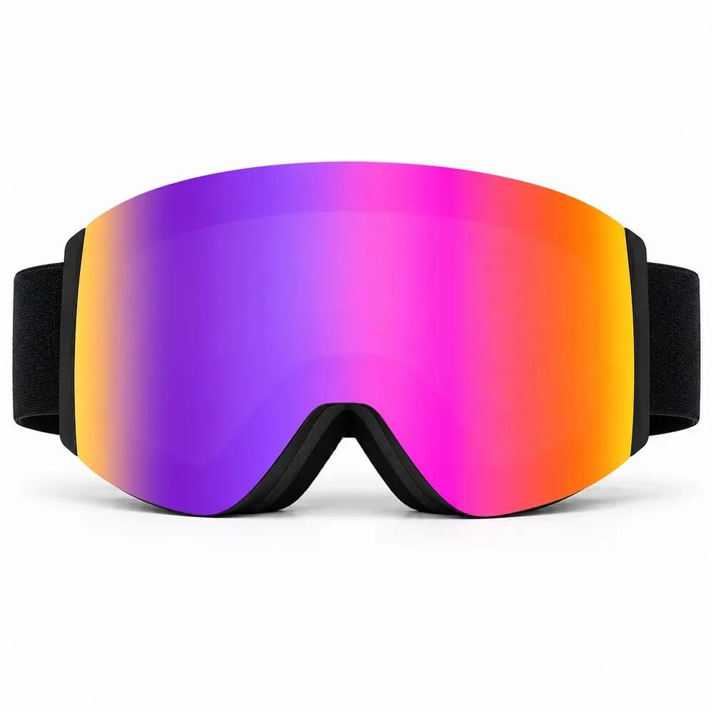 Maschera da Sci e Snowboard Fluor HX049 Lente Ribaltabile Viola Unisex 4/5
