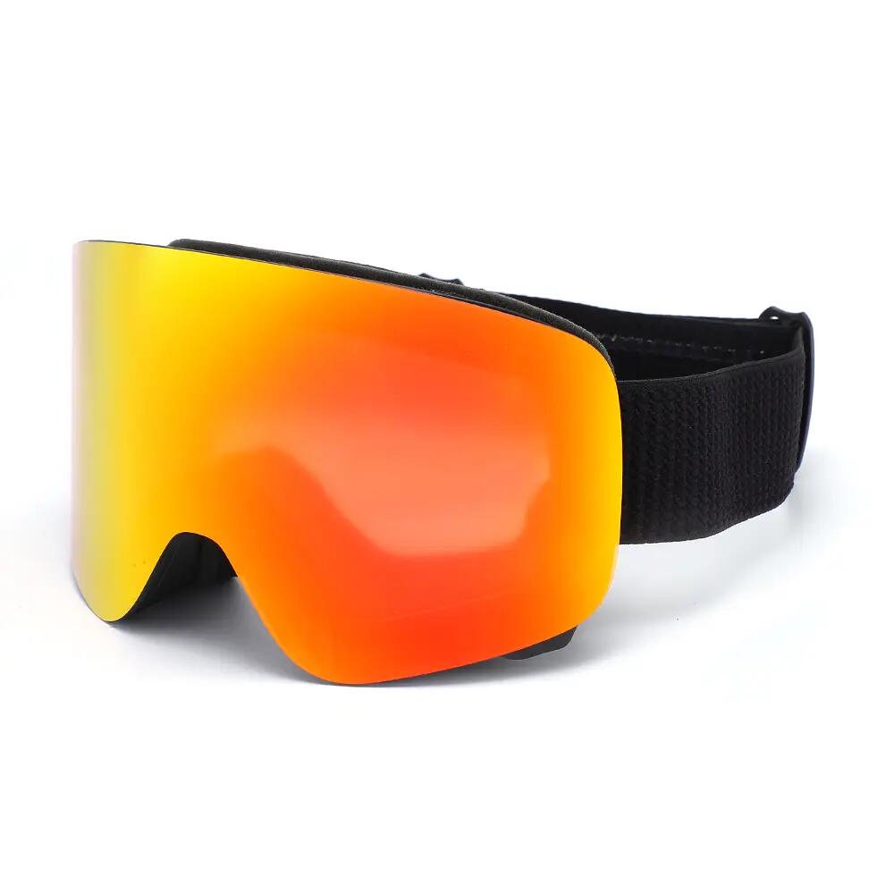 Maschera da Sci e Snowboard Fluor HX22 Lente Magnetica Rossa Specchiata Unisex 2/5