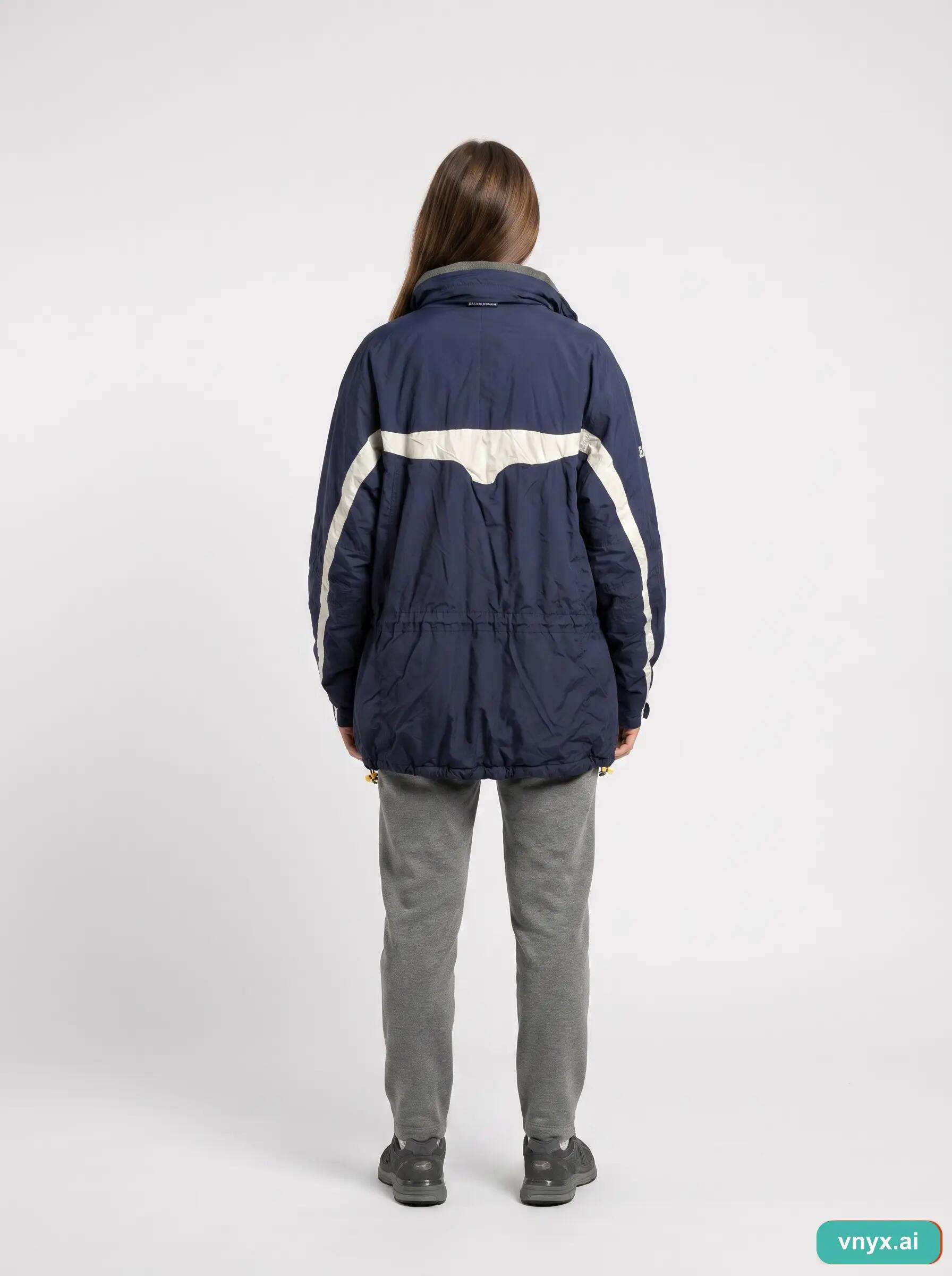 Second Life - Vintage Tenson Navy Outdoor Jacket Women L 5/6