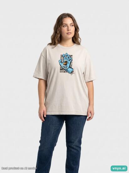 Second Life - Vintage Santa Cruz White T-Shirts Women L